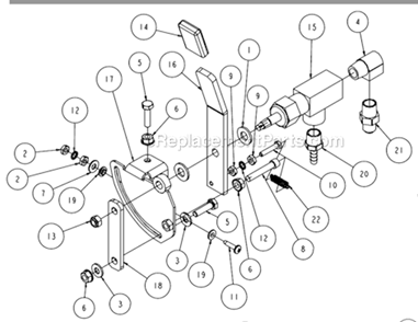 Page R Diagram and Parts List for MK-4024KB  MK Diamond Concrete Saw